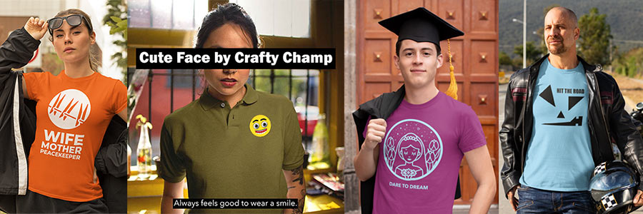 Craft Champ shirt design examples